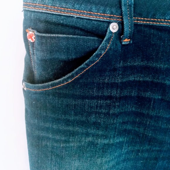 Hudson Collins Flap Skinny Jeans 30 - Picture 3 of 7